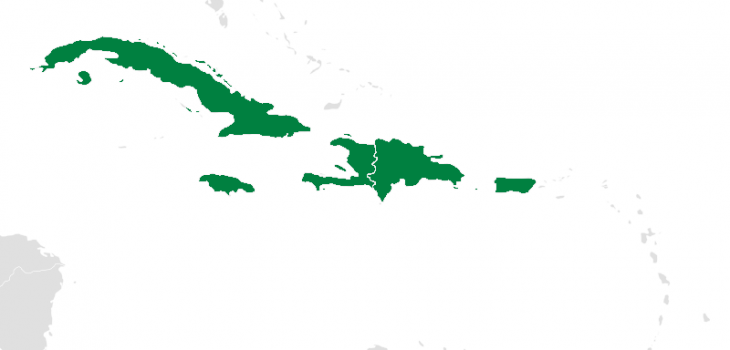 Quelle est la population totale des Petites Antilles ?