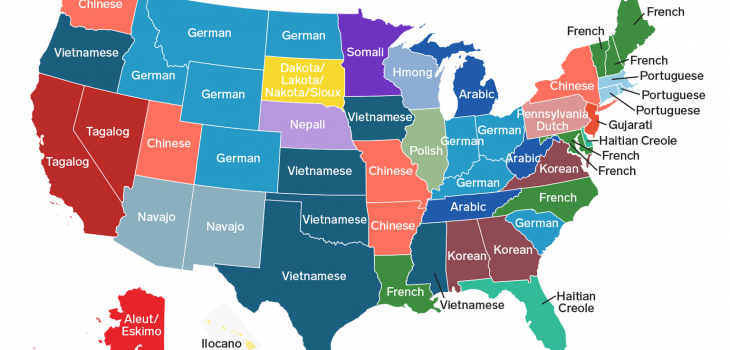 Quelle langue est parlée aux États-Unis ?